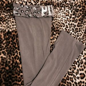 PINK Bling Yoga Pants!